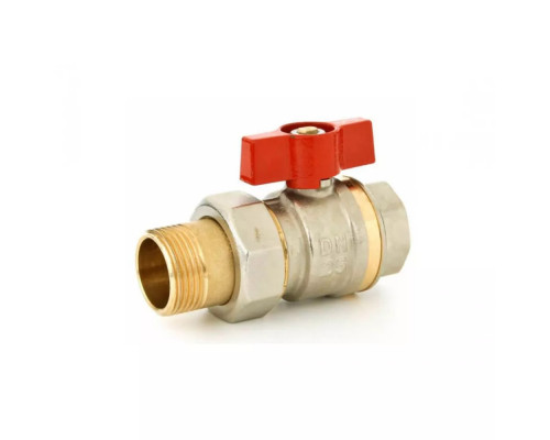 Danfoss BVR-F Шаровой латунный кран НР-ВР полнопроходной со сгоном 3/4