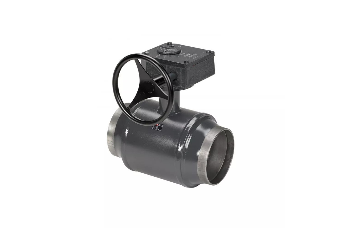 Danfoss JIP Premium WW Кран шар Ду400 PN25 WG (приварной, с редуктором, стандартный проход) | 065N0176G