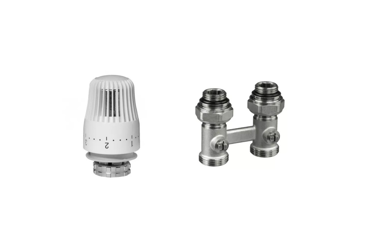 Комплект терморегулятора LV-KB/TR 84 ДУ 15 | Danfoss 013G7224R Угловой