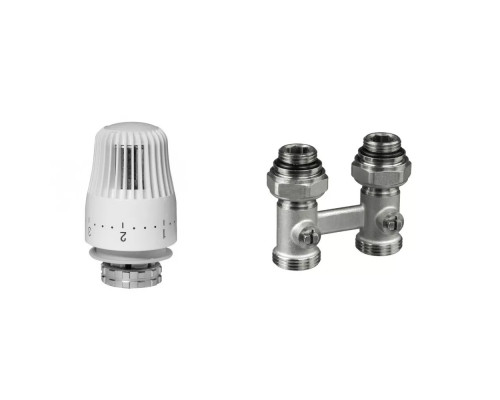 Комплект терморегулятора LV-KB/TR 84 ДУ 15 | Danfoss 013G7224R Угловой