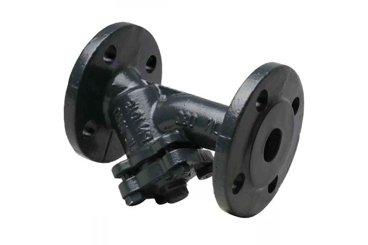 Danfoss Фильтр сетчатый FVF Ду250 с пробкой, чугун, фланцевый, Ру16 | 065B7752