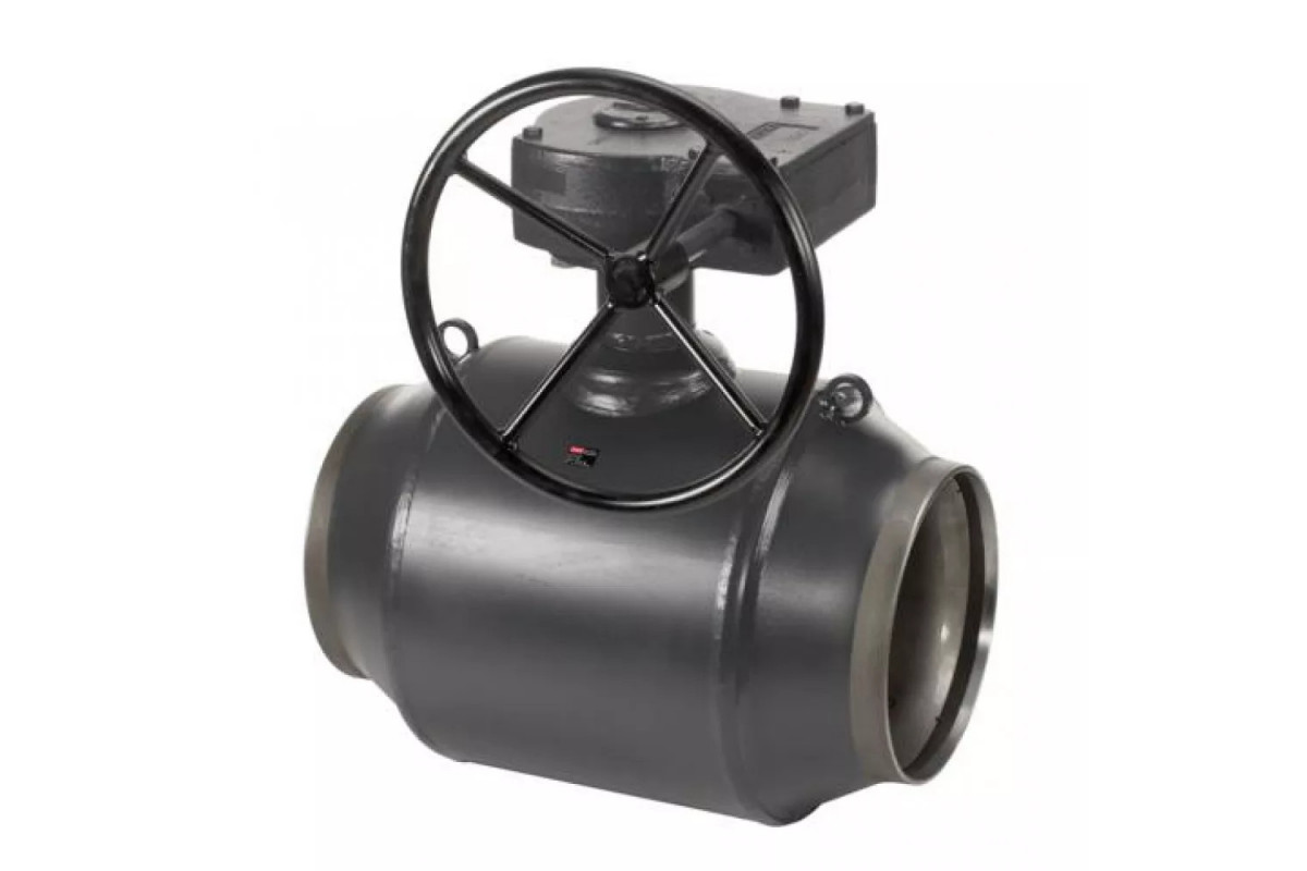 Danfoss JIP Premium WW Кран шар Ду150 Ру25 WG (приварной, с редуктором, стандартный проход) | 065N0151G