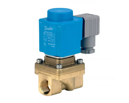 Danfoss Клапан электромагнитный EV250B с катушкой нормально закрытый Ду12 1/2 В | 032U158031