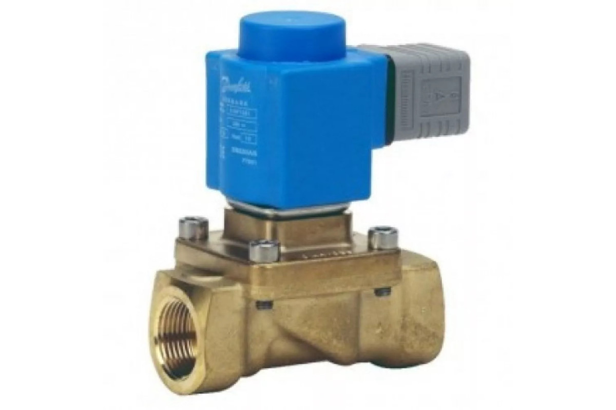 Danfoss Клапан электромагнитный EV250B с катушкой нормально закрытый Ду18 3/4 В | 032U161431