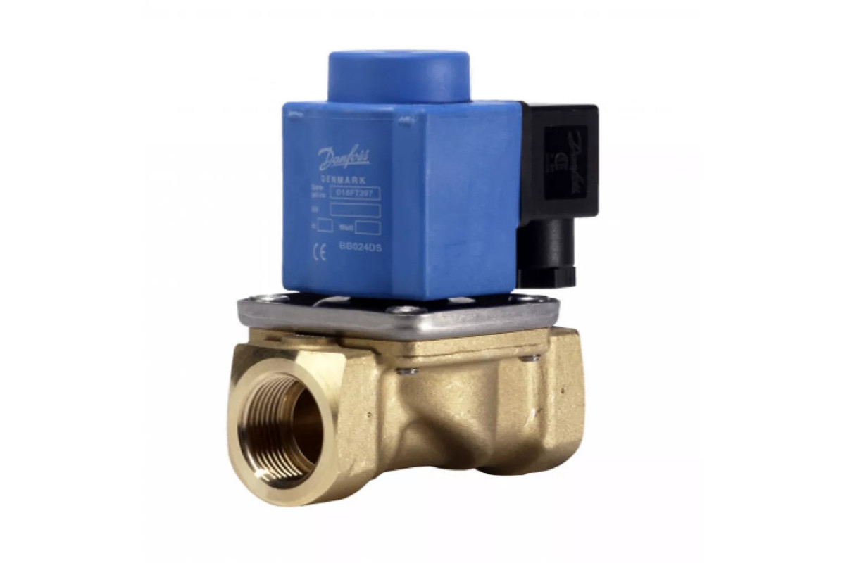Danfoss EV251B Клапан электромагнитный нормально закрытый Ду18 3/4 В | 032U538202