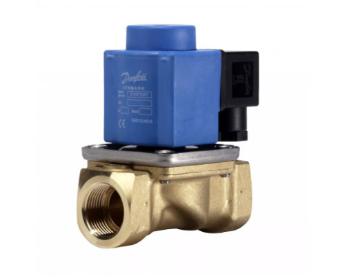 Danfoss EV251B Клапан электромагнитный нормально закрытый Ду18 3/4 В | 032U538202