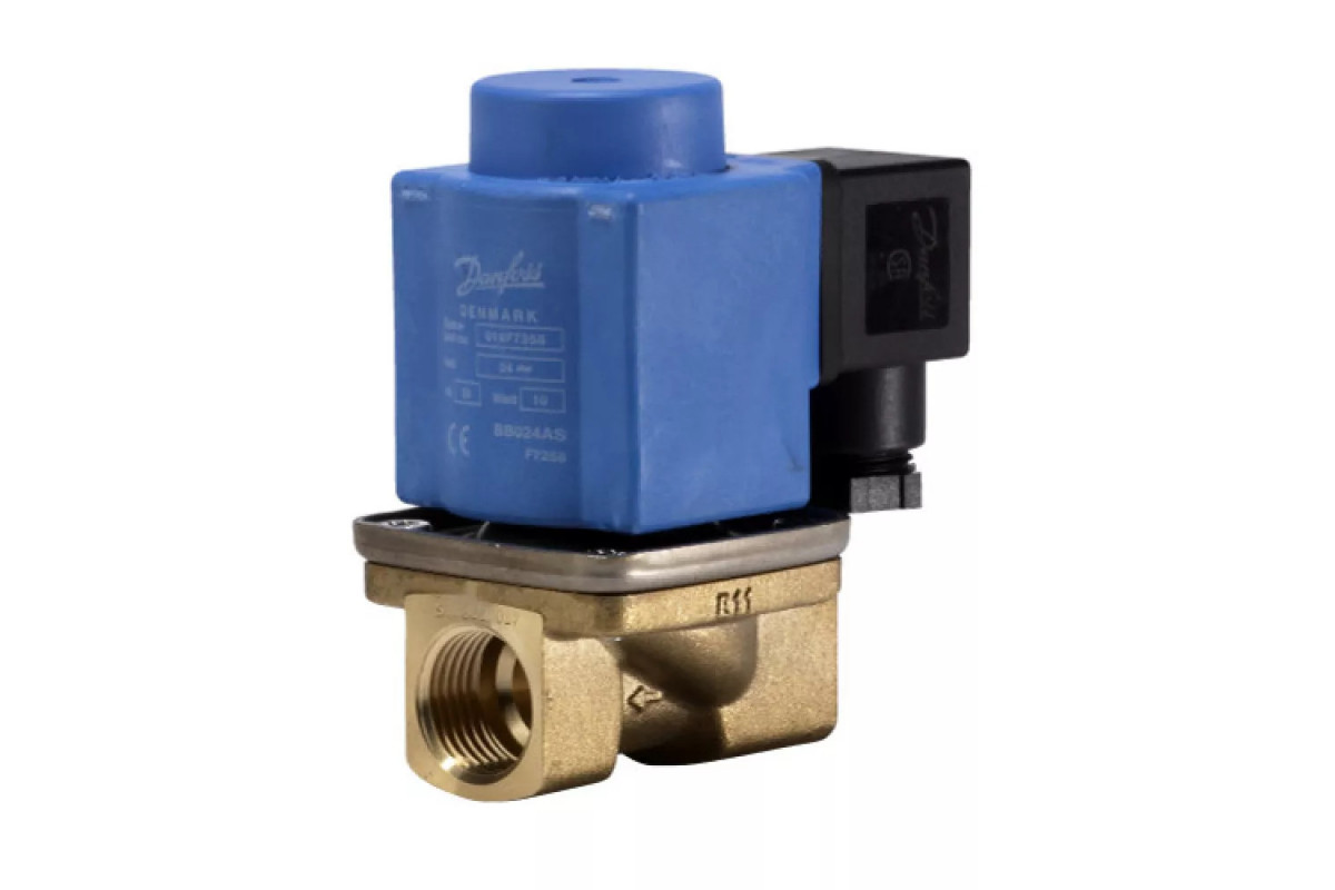 Danfoss EV251B Клапан электромагнитный нормально закрытый Ду12 1/2 В | 032U538116