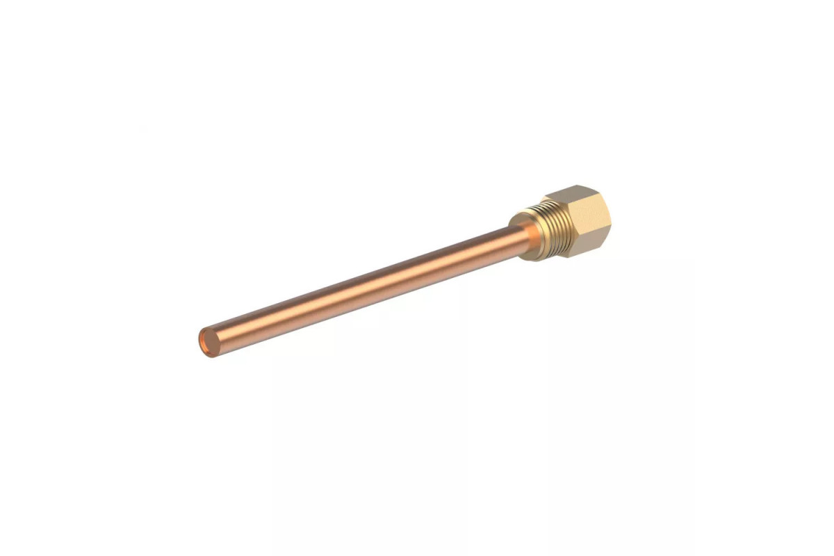 Гильза для датчика 220 мм, латунь, R 3/4 Danfoss AVTB 003N0050