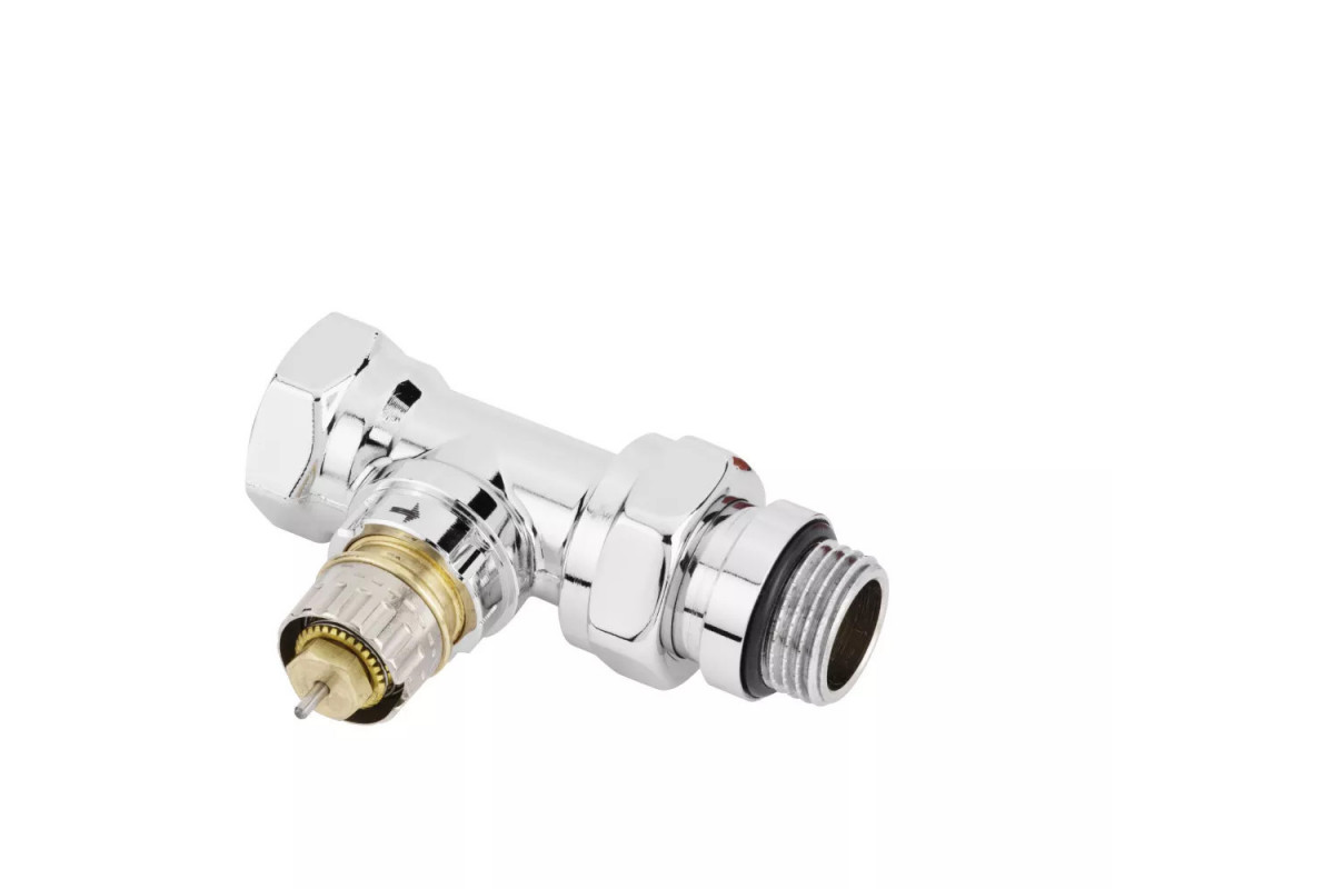 Клапан термостатический RA-N ДУ 15 Прямой, хромированный | Danfoss 013G4248 RTR-N