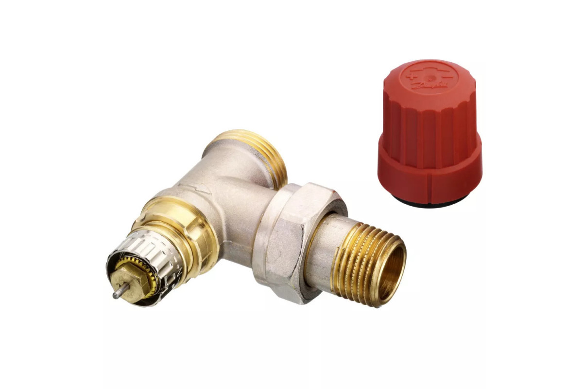 Клапан термостатический RA-N ДУ 15 Угловой | Danfoss 013G4201 RTR-N