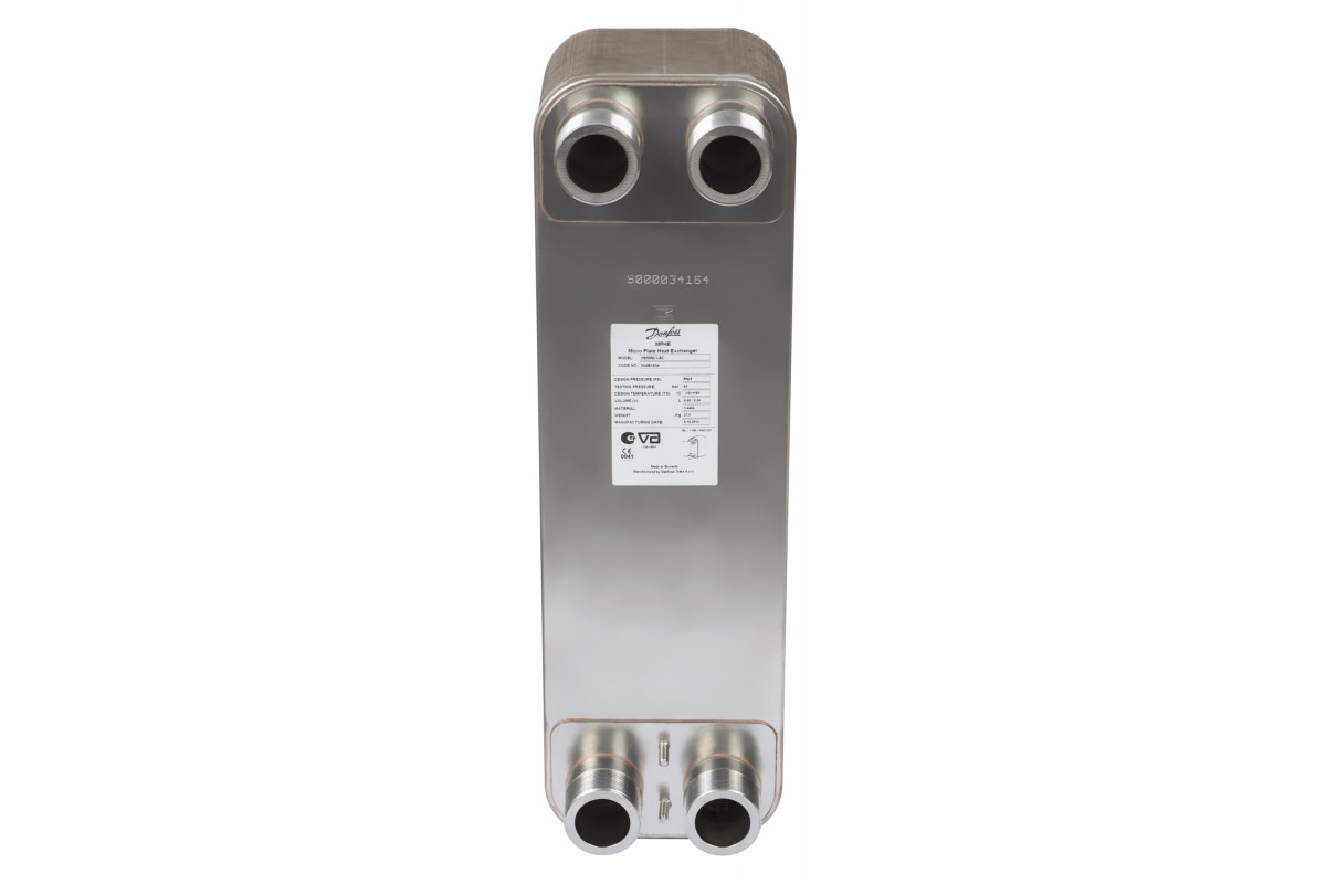 Danfoss 004B1934 — Паяный пластинчатый теплообменник XB 59M-1-80