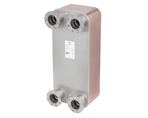 Danfoss 004B1964 — Паяный пластинчатый теплообменник XB66L-1-70 PN16 DN65