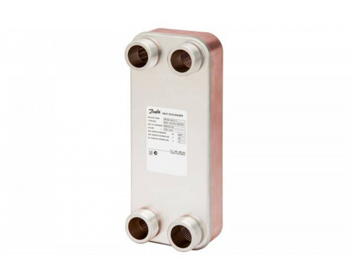 Danfoss 004H7634 — Паяный пластинчатый теплообменник XB12H-2-40/40 PN25 Паяный ТО G1