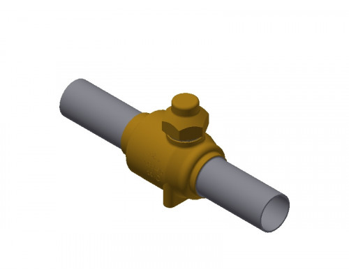 Danfoss GBC 42s H Кран запорный шаровой | 009L7411