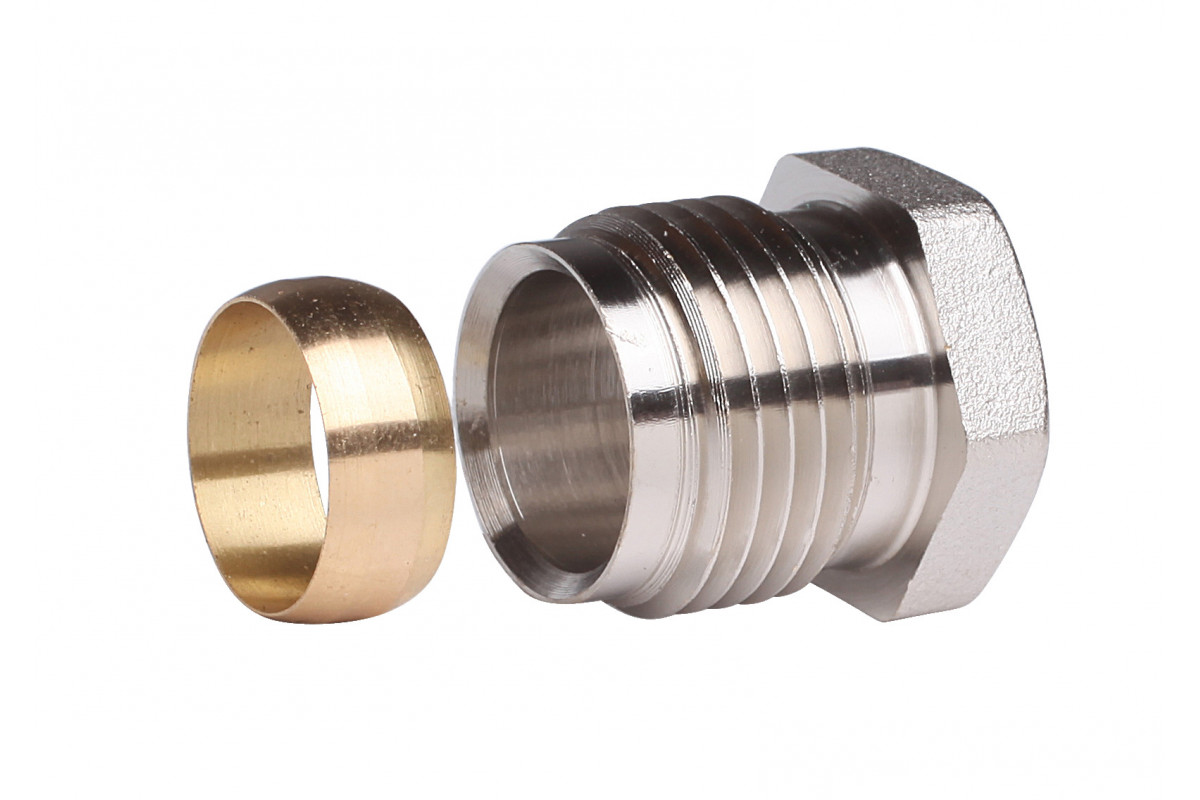 Danfoss Уплотнительные фитинги Ду 15 G1/2'' нар для медных труб | 013G4115