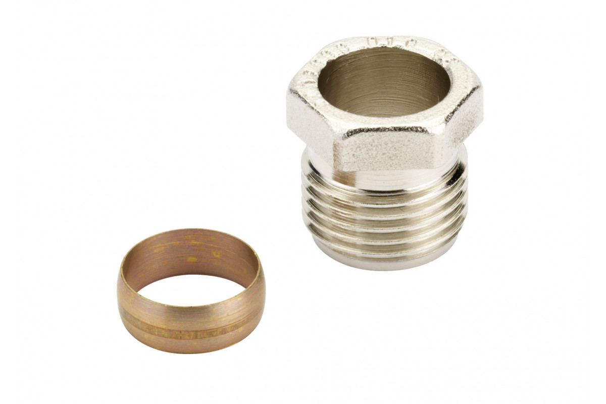 Danfoss Уплотнительные фитинги Ду 16 G1/2'' нар для медных труб | 013G4116