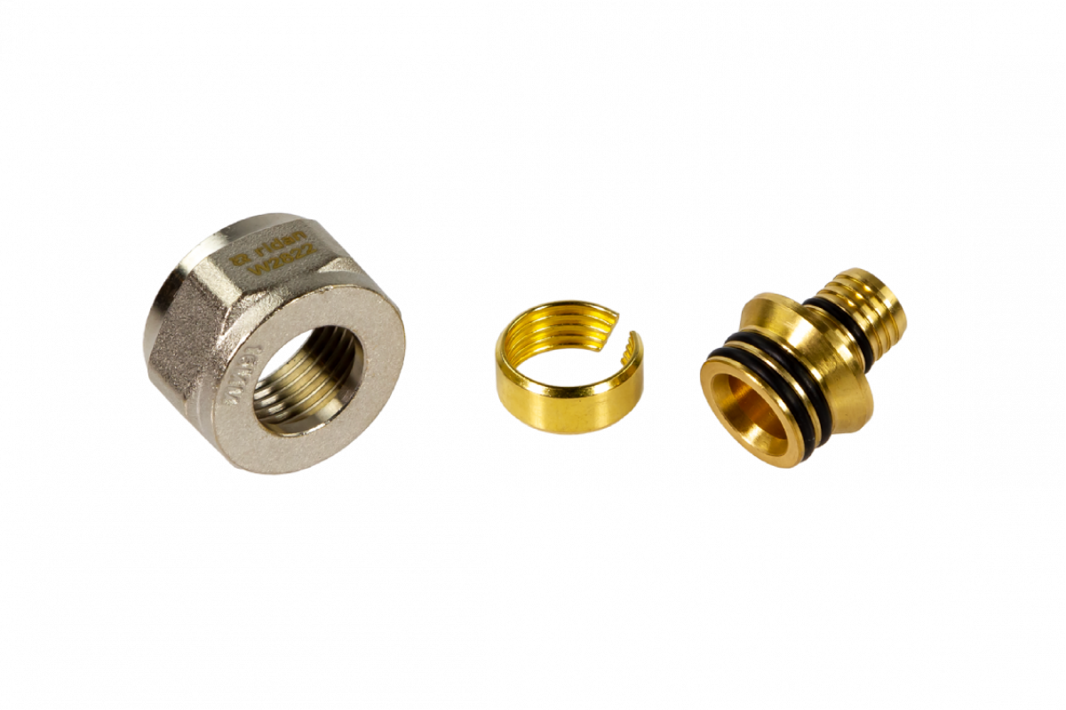 013G4156R — Уплотнительный фитинг Ridan, подключение G3/4'' ВН к трубам (PEX, PERT, ALU) 16х2.0