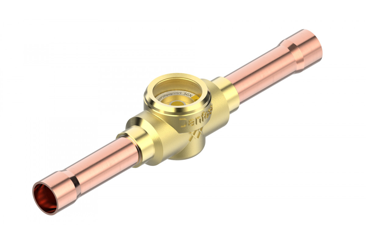 Danfoss SGN 12s Смотровое стекло 12 мм ODFxODF | 014-1130