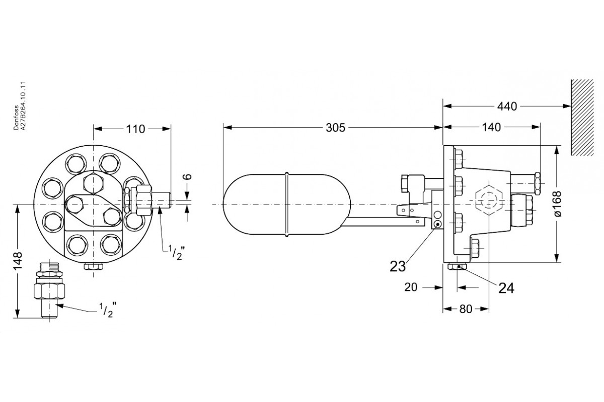 Danfoss Комплект запасных частей для SV 4-6(пр. класс 4054701049) | 027B2014