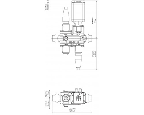 Danfoss ICF 20-4-14MB66 Клапан-регулятор универ. | 027L3356