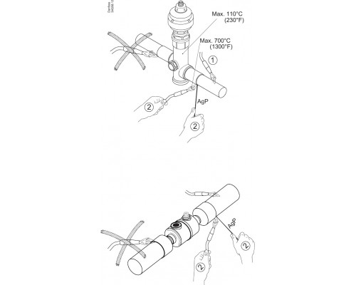 ETS 12C Клапан Эл. регулирующий 1/2"(пр. класс 0152702329)
