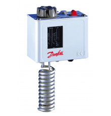 Danfoss 060L110666 — Реле температуры (термостат) KP 62, IP 30/44, диапазон регулирования -30...15 °C