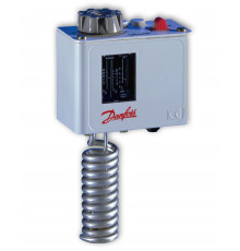 Danfoss 060L111066 — Реле температуры (термостат) KP 62, IP 30/44, диапазон регулирования -30...5 °C