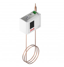 Danfoss 060L115566 — Реле температуры (термостат) KP 81, IP 30/44, диапазон регулирования 80...150 °C, длина трубки 2 м