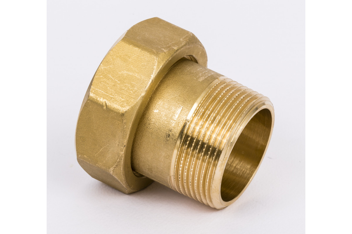 Danfoss 065B2004 — Резьбовые фитинги для VM2, DN40, PN25, наружная резьба, материал латунь