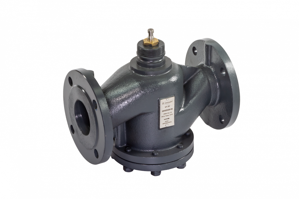 Ридан 065B3258R — Клапан регулирующий фланцевый VF-2R PN16, DN300, Kvs 990, Tmax 130 ℃, двухходовой, седельный