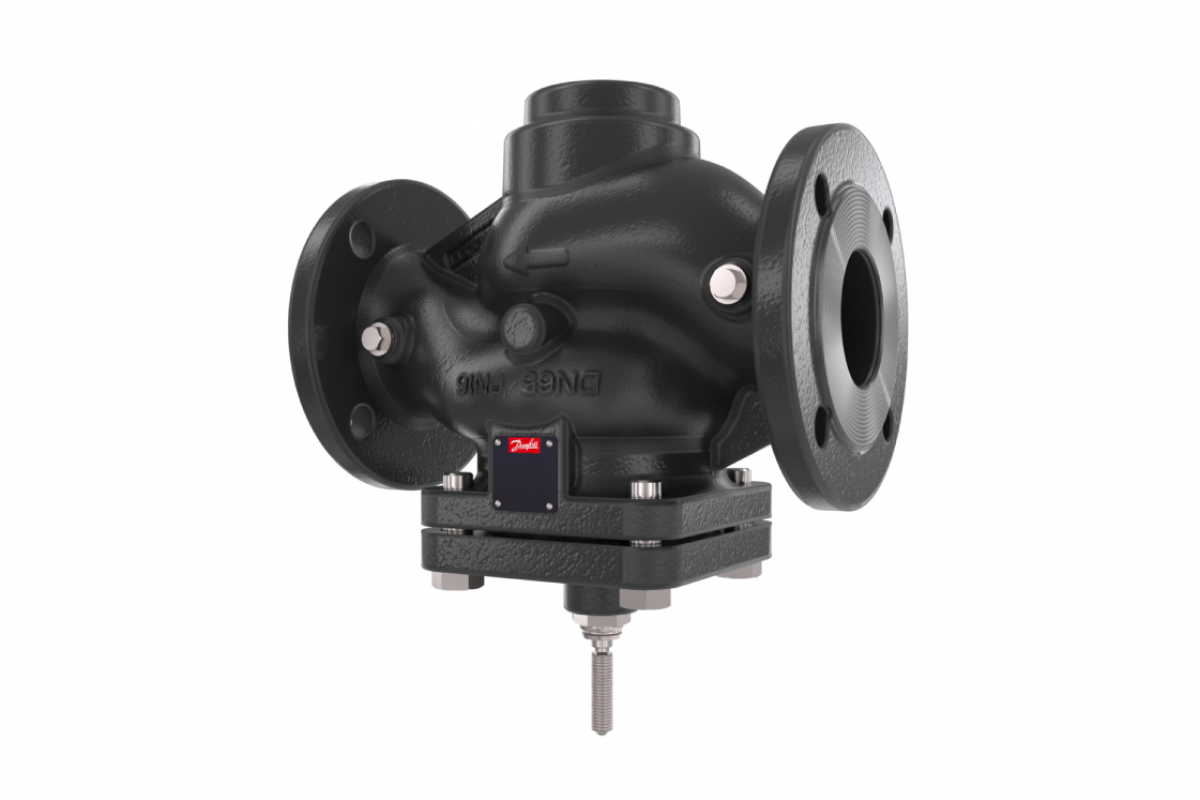 Danfoss 065B5505 — Клапан регулятора перепада давления Virtus (Виртус) VFG 22, DN200, Kvs 650 м³/ч, PN16, металлическое уплотнение затвора