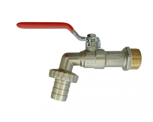 Ридан BVR-CR 065B8301RG — Кран шаровой ГОСТ спускной под шланг PN10 DN20; Т -20 ℃ ...+95 ℃; материал корпуса латунь