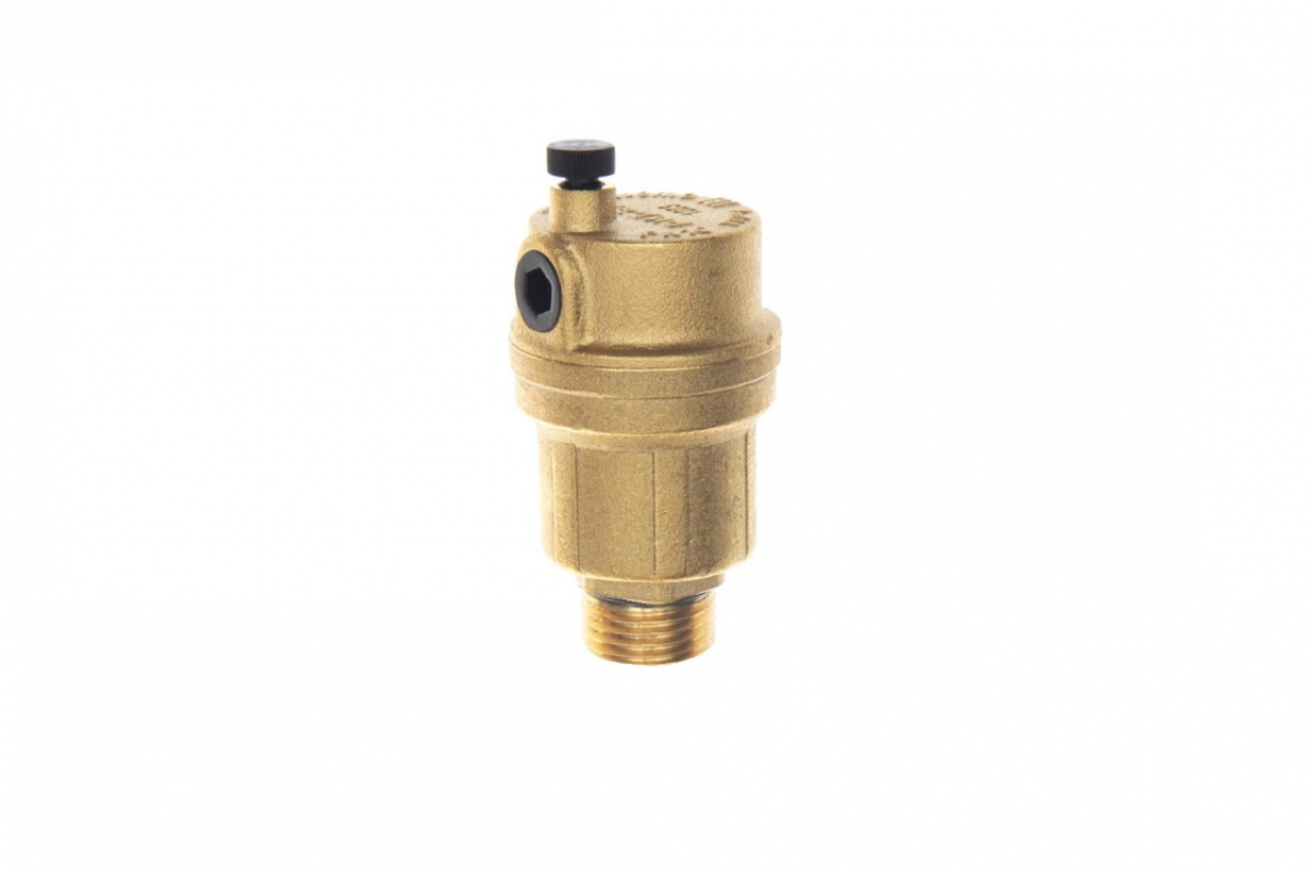 Ридан Airvent-R 065B8323R — Воздухоотводчик PN10, DN15, Т от 0…+110 ℃; материал корпуса латунь CW617N