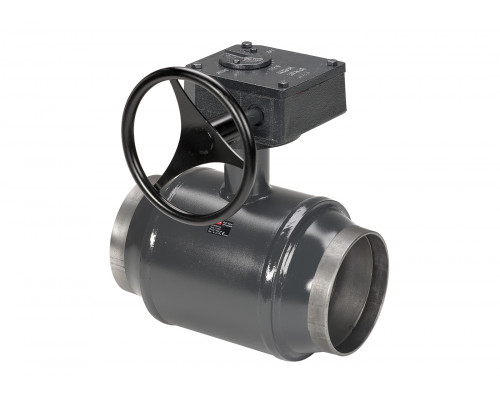 Danfoss 065N0161G — Кран шаровой JIP Premium (Премиум) WW, под приварку, DN 250, PN 25, T макс 180 ℃, ручной редукторный привод, корпус — сталь P235GH