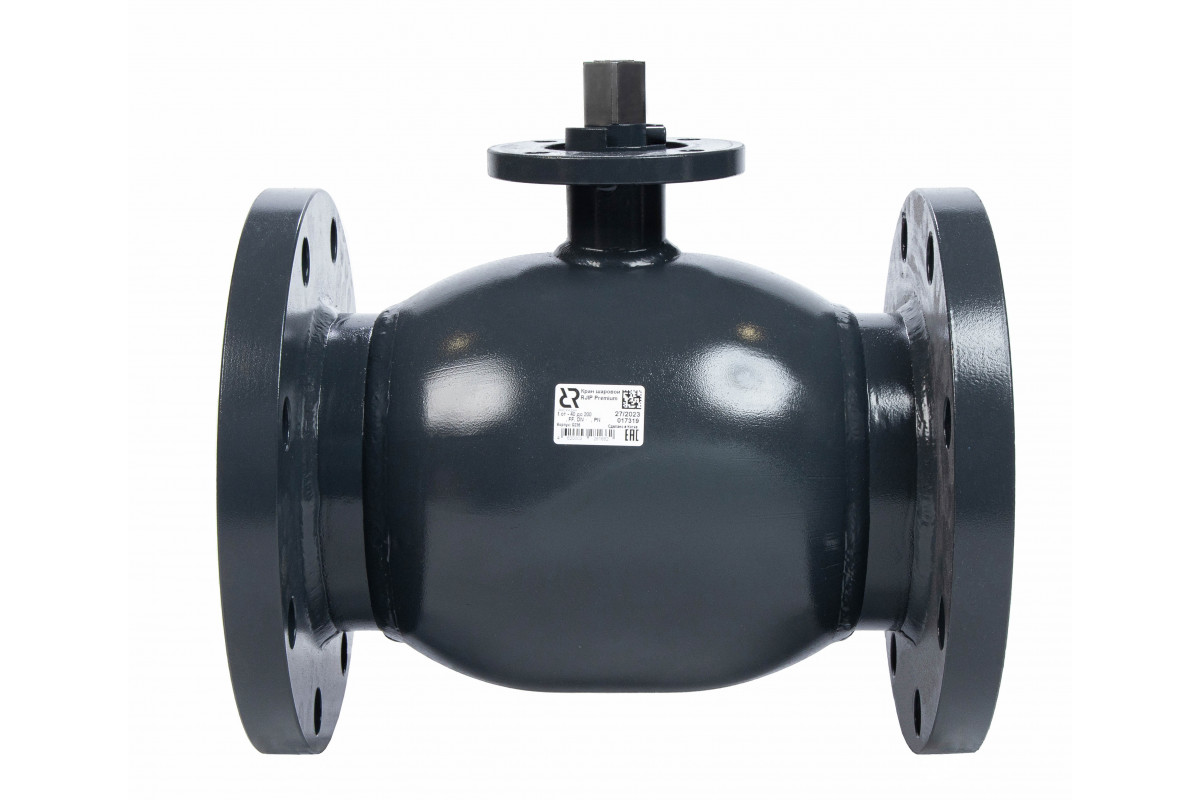 Ридан RJIP Premium (Премиум) 065N0347R2 — Кран шаровой FF DN125 PN25 GF (фланцевый, под привод, стандартный проход)