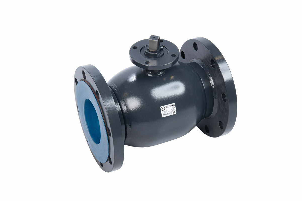 Danfoss RJIP Premium (Премиум) 065N0352GR — Кран шаровой FF DN150 PN25 GF (фланцевый, под привод, стандартный проход)