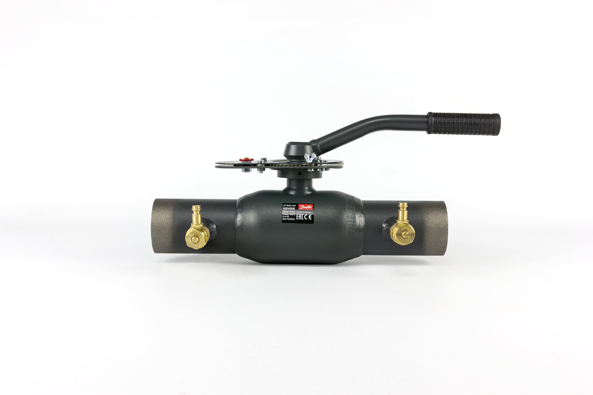 Danfoss 065N9508G — Клапан запорно-регулирующий JIP BaBV3 Ду100 Ру25 под приварку