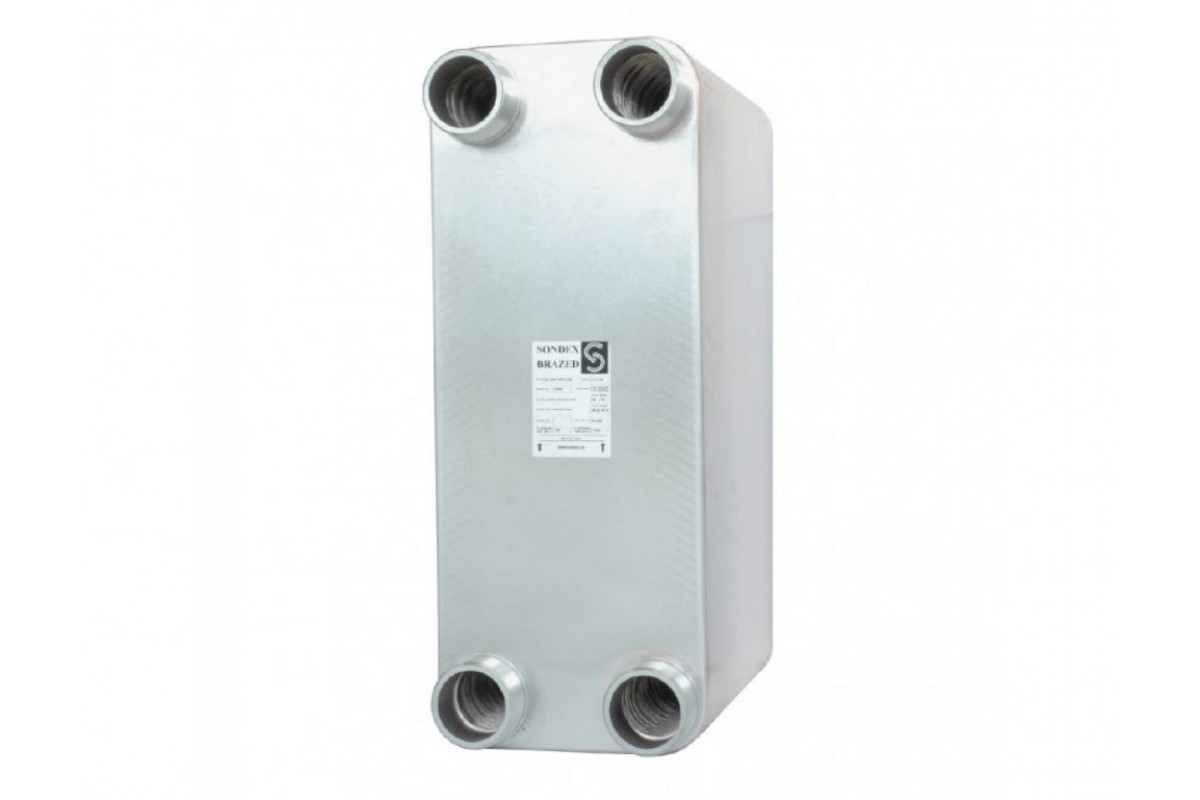 Danfoss 079U7185 — Паяный пластинчатый теплообменник SL140-2-120/2-TK-PN25