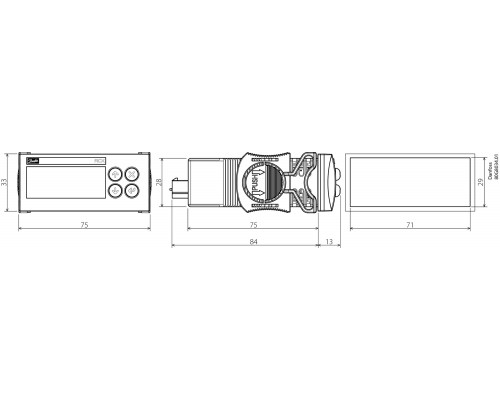 Danfoss MCX-06C контроллер программируемый | 080G0066