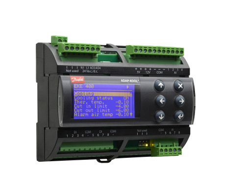 Danfoss 080G5004 — EKE 400 Контроллер испарителя с HMI. 24 V ac/dc