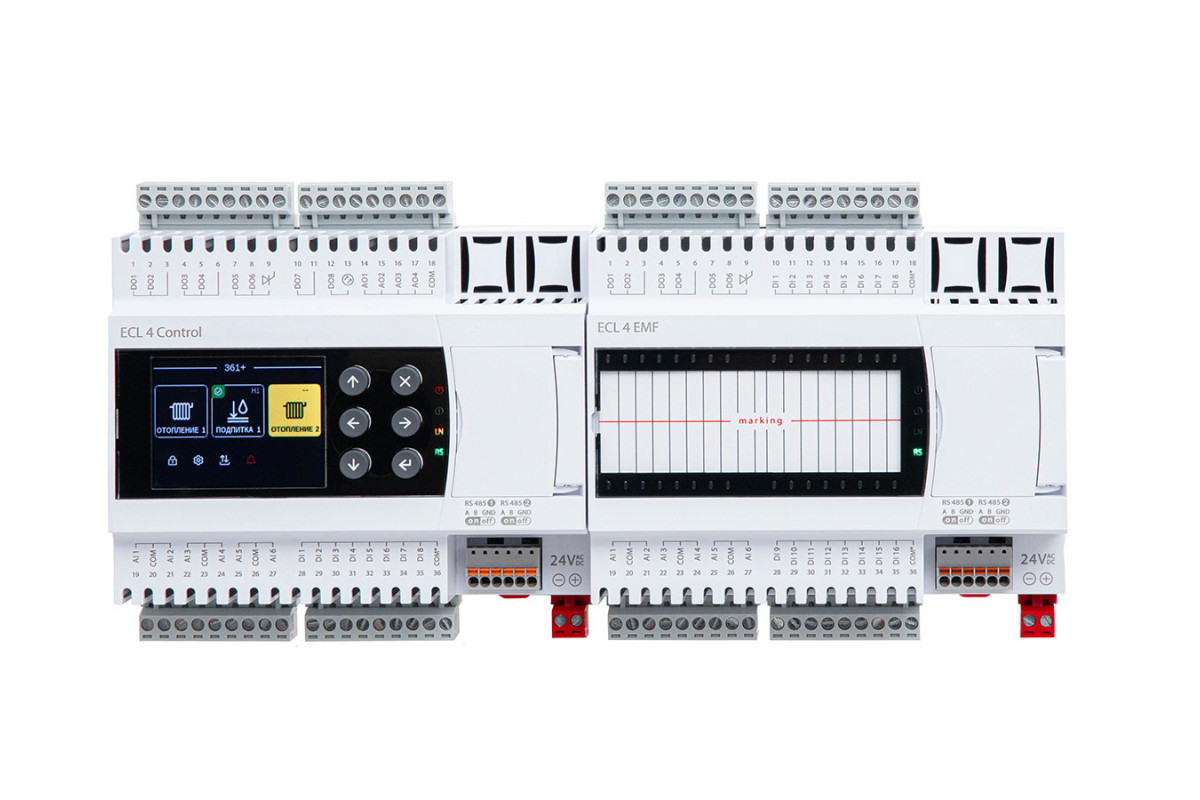 Ридан 087H374981R — Контроллер ECL4 Control (Контроль) 361R PLUS (плюс), напряжение питания 24V AC/DC