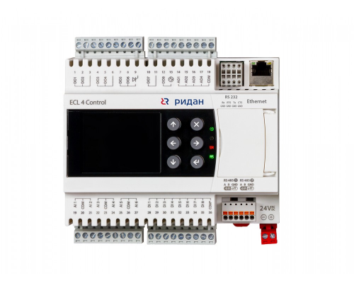 Ридан 087H374984R — Контроллер ECL4 Control (Контроль) 368R Ethernet, напряжение питания 24V AC/DC