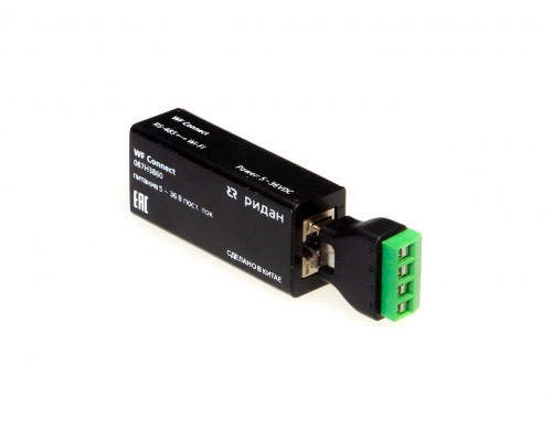 Ридан 087H3860 — WF Connect (подключение) адаптер RS485/wi-fi