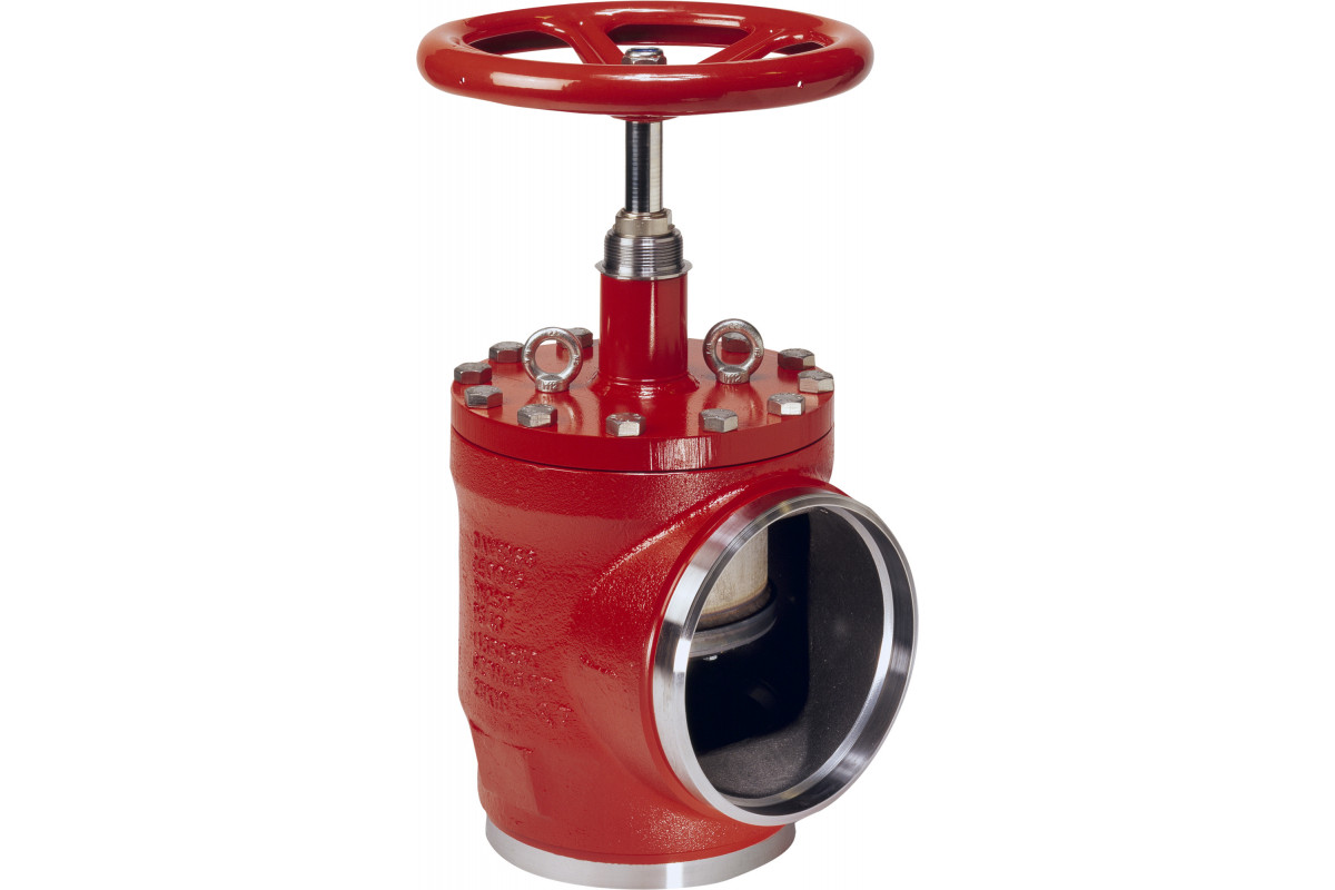 Danfoss 148B3775 — Запорный клапан SVA-DH 300 D ANG H-WHEEL