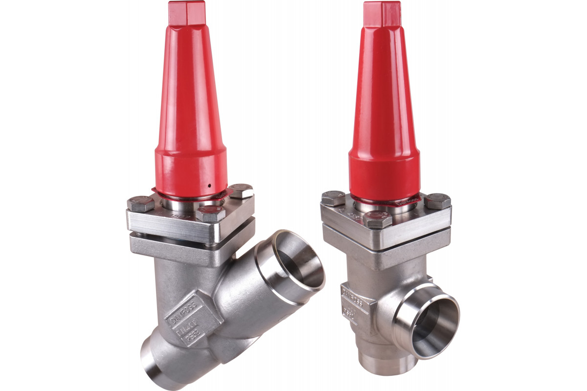 Danfoss 148B5292 — Запорный клапан SVA-S SS 15 D STR Cap