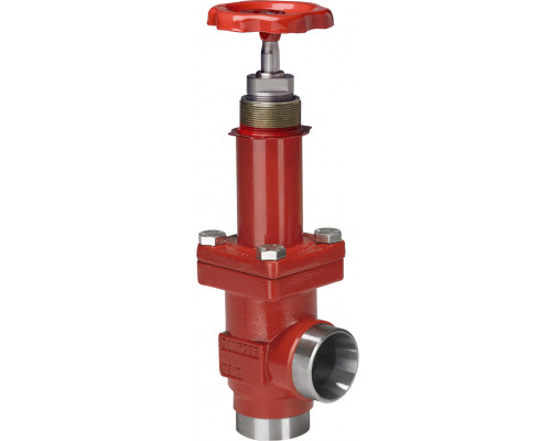 Danfoss 148B5340 — Запорный клапан SVA-L 20 D ANG H-WHEEL