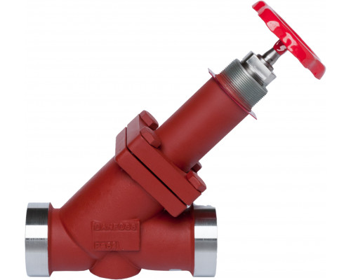 Danfoss 148B5370 — Запорный клапан SVA-L 20 A STR H-WHEEL