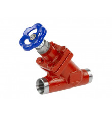 Danfoss 148B5486 — Запорный клапан SVA-S SS 25 D ANG H-WHEEL