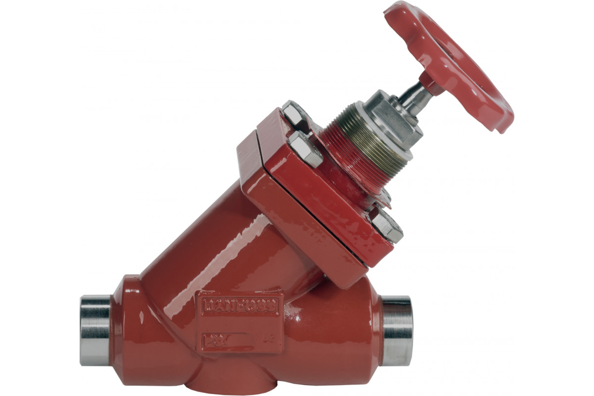 Danfoss 148B5830 — Запорный клапан SVA-S 65 A STR H-WHEEL