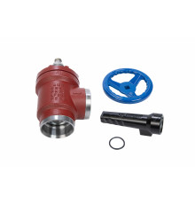 Danfoss 148B5900 — Запорный клапан SVA-S 80 D ANG H-WHEEL